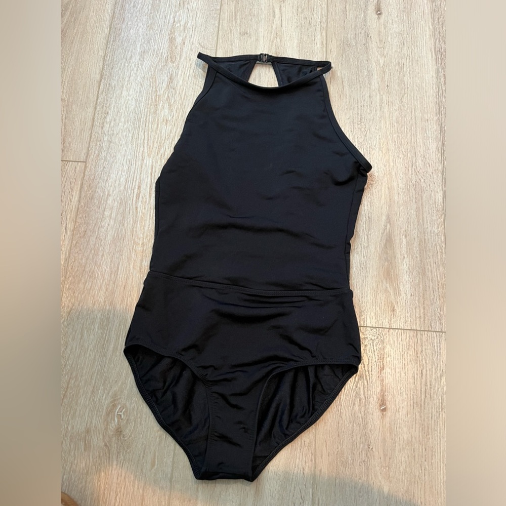 MARIIA COWN BLACK LEOTARD